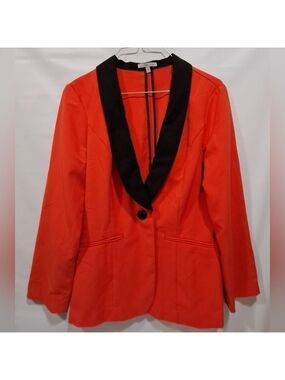 Charlotte Russe Orange Black Medium Blazer